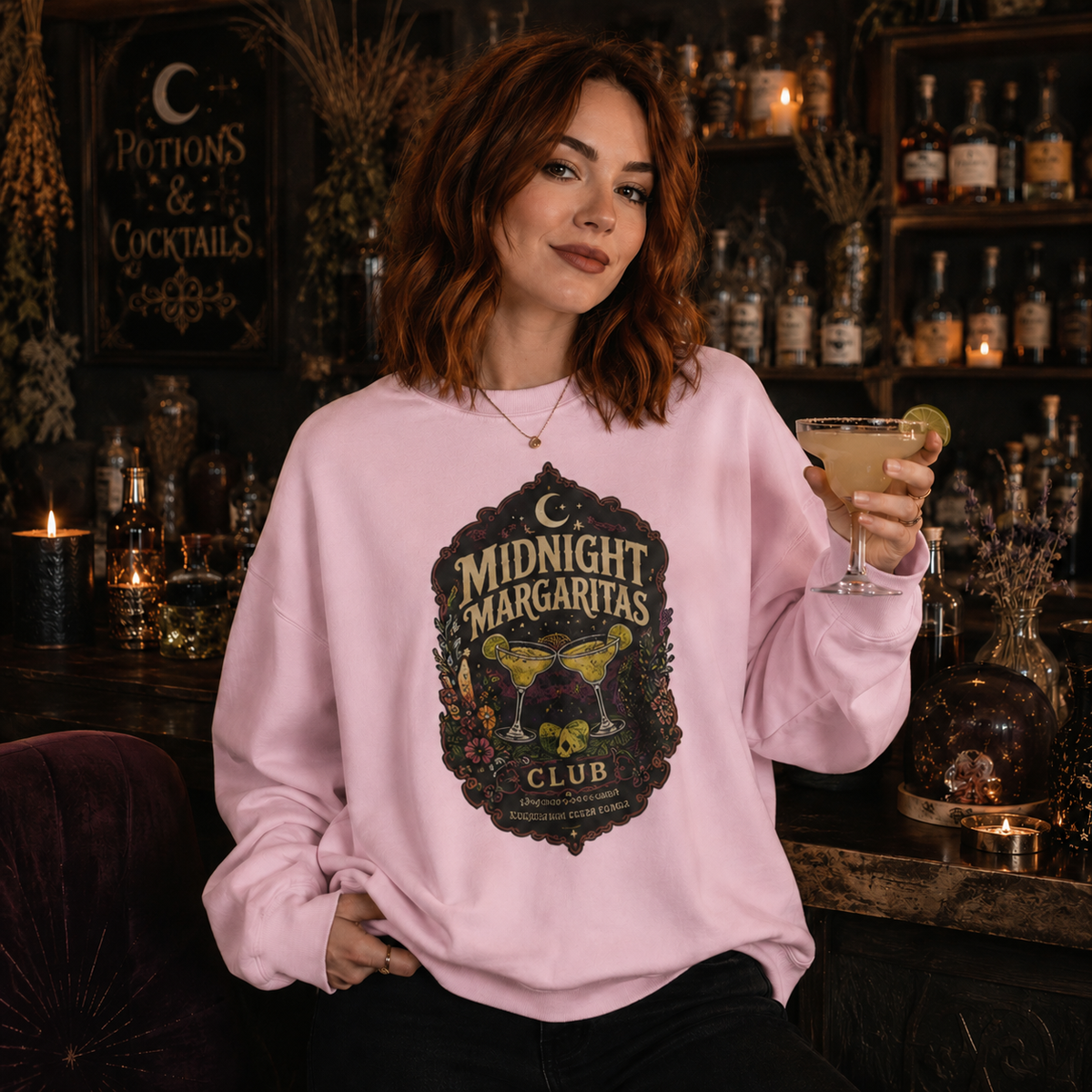 Midnight Margaritas Club Sweatshirt